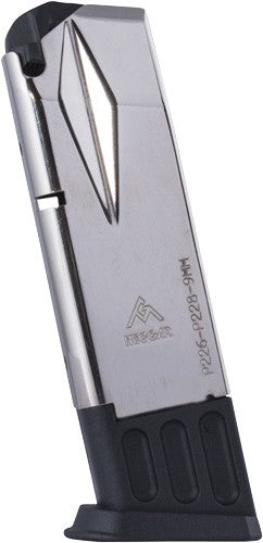 Mec-Gar 10-Round Nickel 9mm Luger Magazine for Sig P228
