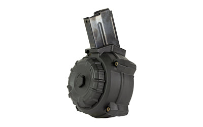 ProMag DRM-A101 50-Round 7.62x39mm Drum Magazine for Ruger Mini-30, Black Polymer