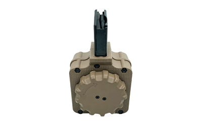 ProMag DRM-A41-FDE Drum Magazine for FN SCAR 17, .308 Winchester, 50 Rounds, Flat Dark Earth