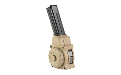 ProMag DRM-A76-FDE 55-Round 5.7x28mm Drum Magazine for FN Five-seveN USG, Flat Dark Earth