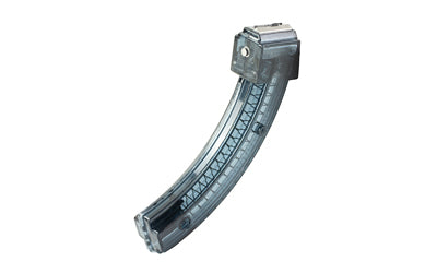 ProMag RUG-A44 20-Round .22 LR Magazine for Ruger 10/22 and Charger, Translucent Smoke Polymer
