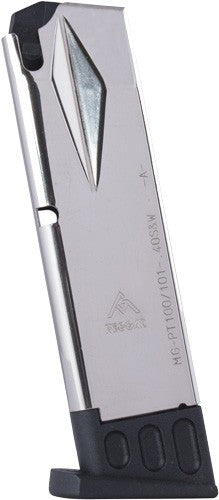 Mec-Gar 10-Round Nickel .40 S&W Magazine for Taurus PT100 and PT101