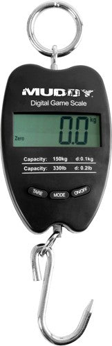 Muddy Digital Game Scale 330 Pound Capacity Lbs Kilos Stones