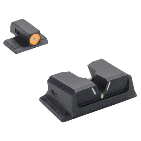 Meprolight Fixed Hyper-Bright V-Sight Set for Smith & Wesson M&P Full Size & Compact