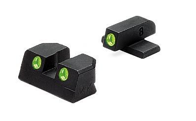Meprolight Sig Sauer TD Fixed Night Sight Set - Green Front & Green Rear 9mm/.357 Sig