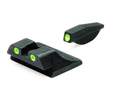 Meprolight Night Sight Set for Ruger SR9 SR9C - Green Front Green Rear