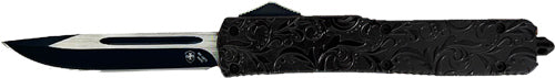 Templar Slim OTF Knife 3.1" Drop Point Maiden Black Gloss