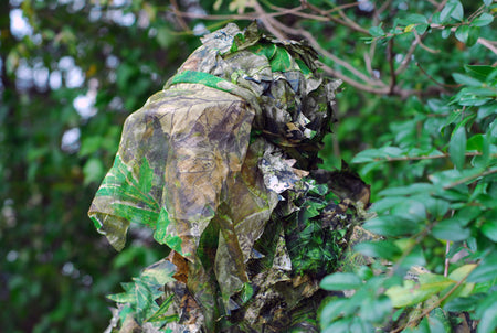 Titan NWTF Mossy Oak Obsession 3D Leafy Face Mask