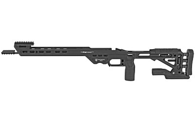 MPA Competition Chassis for Remington 700 SA, 6061 Aluminum, V-Bedding, Black Finish