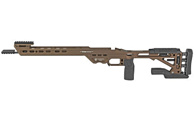 MPA Competition Chassis for Remington 700 SA, 6061 Aluminum, V-Bedding, Midnight Bronze Finish