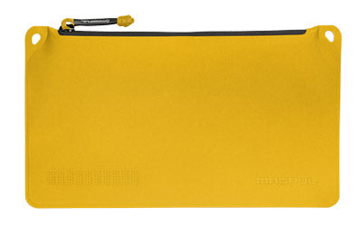 Magpul Industries DAKA Pouch Medium Size 7x12, Welded Seams, Water Repellant Zipper, Yellow MAG857-720