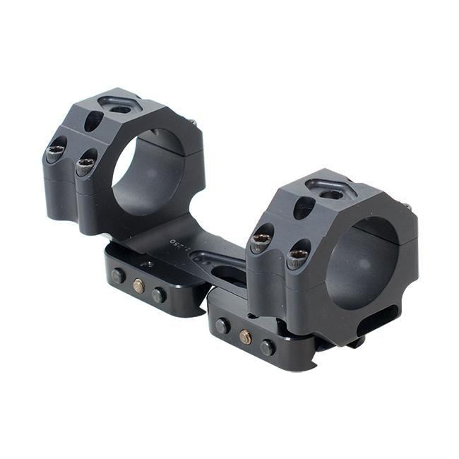 MPA Bolt Action Scope Ring Mount 30mm 1.250 Inch 0 MOA Black