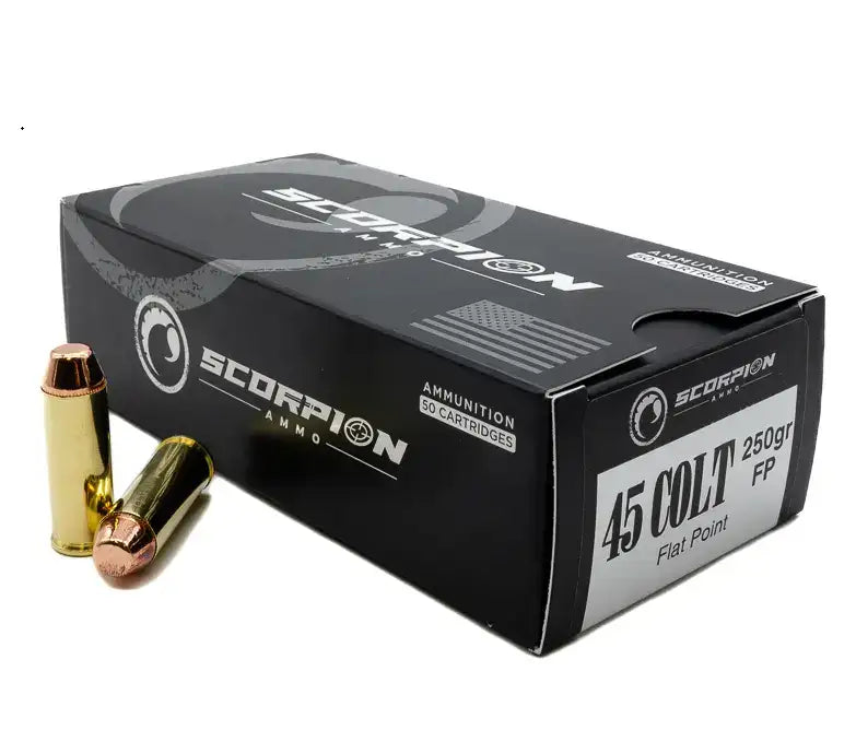 Scorpion 45 Long Colt 250 Grain Flat Point(FP)