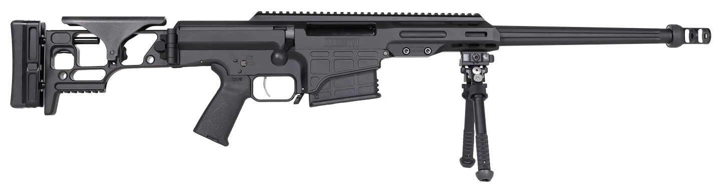Barrett 19972 MRAD Covert 6.5 Creedmoor 10+1 17" Black Match Grade Fluted Barrel, Black Cerakote Aluminum Receiver w/Picatinny Rail, M-LOK Handguard, Side Folding w/Adj Comb Black Polymer Stock, Black