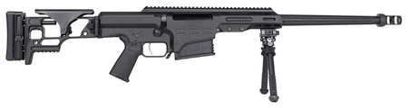 Barrett 19972 MRAD Covert 6.5 Creedmoor 10+1 17" Black Match Grade Fluted Barrel, Black Cerakote Aluminum Receiver w/Picatinny Rail, M-LOK Handguard, Side Folding w/Adj Comb Black Polymer Stock, Black