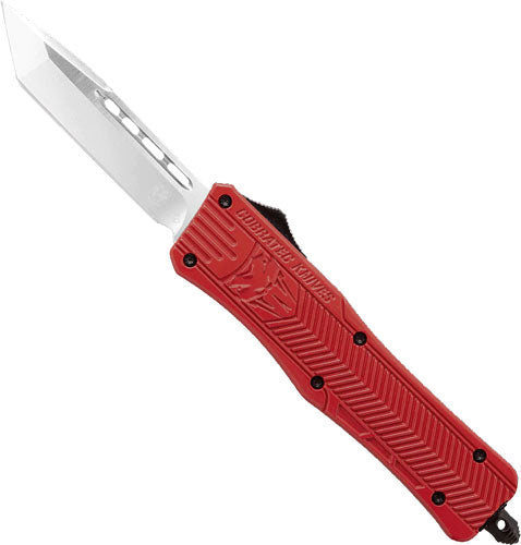 CobRaTec Medium CTK1 Dual Action OTF Red 3" Tanto Knife