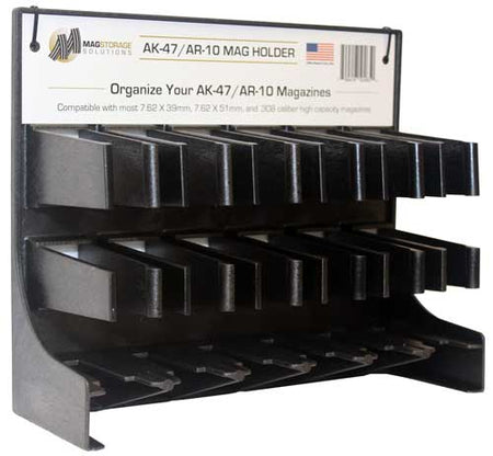 Mag Storage Solutions 6-Magazine Holder for AK/AR10 Style Mags
