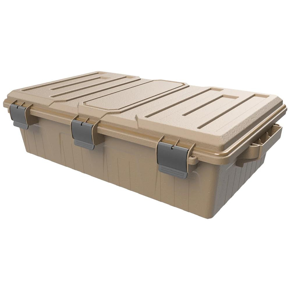 MTM Large Ammo Crate Utility Box with Removable Partitions Dark Earth