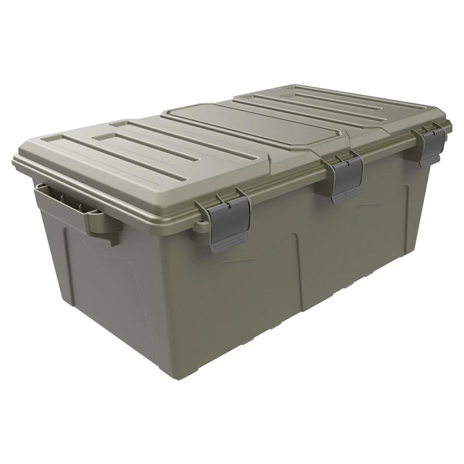 MTM Ammo Crate Utility Box Army Green 52-Quart Stackable