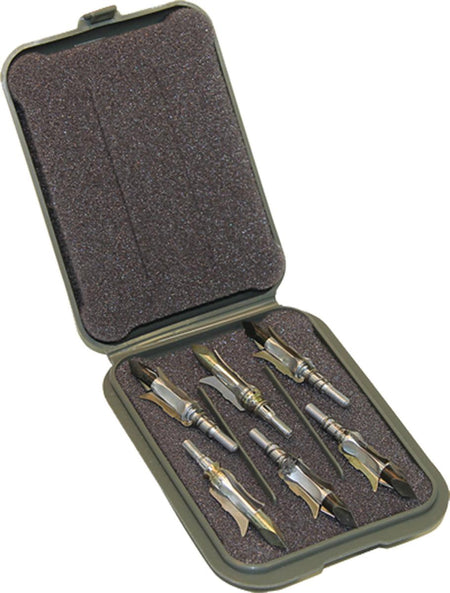 MTM BHM Mechanical Broadhead Case in Army Green