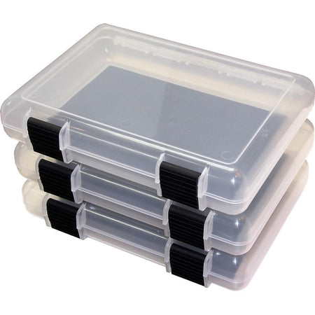 MTM In-Safe Storage Case 12 Inch Clear 3-Count Pack