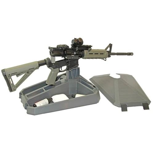 MTM ArmAR Multi-Purpose AR-Style Rifle Maintenance Stand Grey