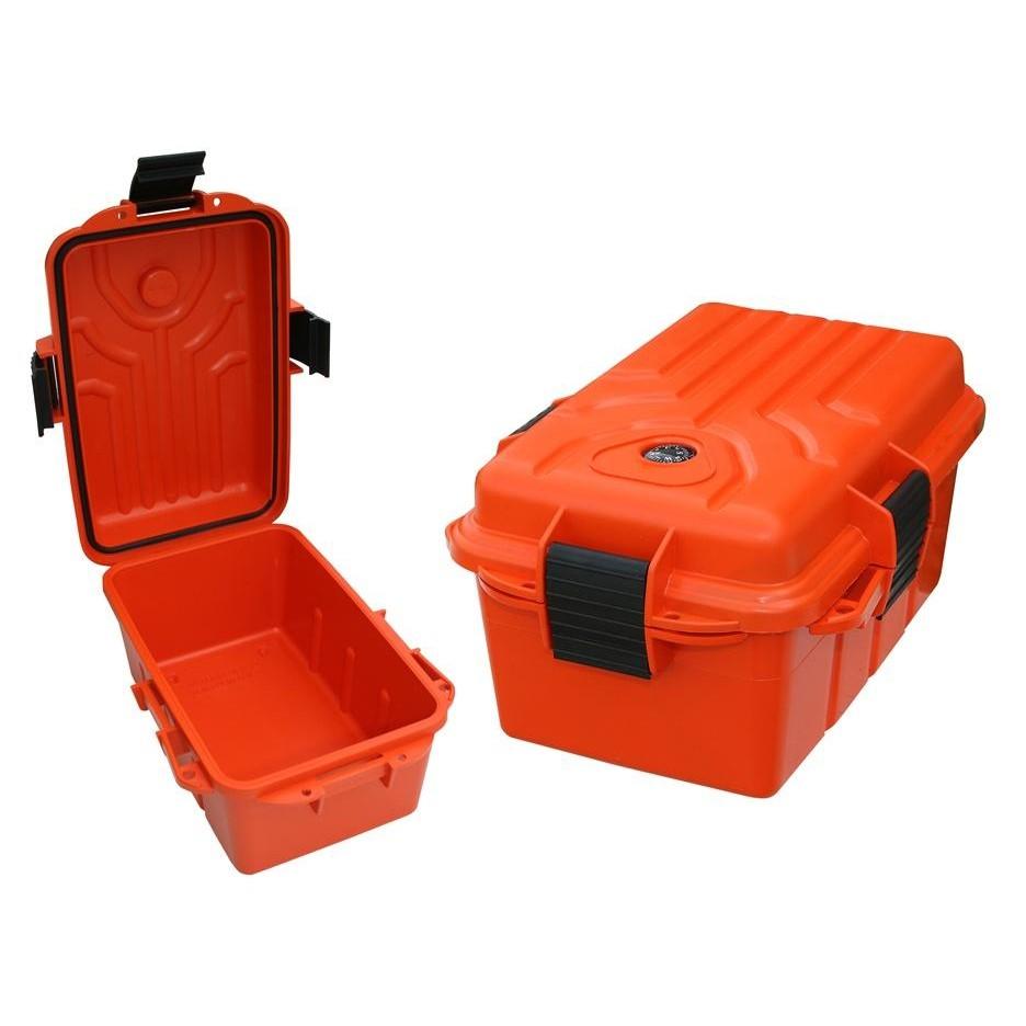 MTM Survivor Dry Storage Box Orange 9.8" x 6.8" x 3" Triple Latch