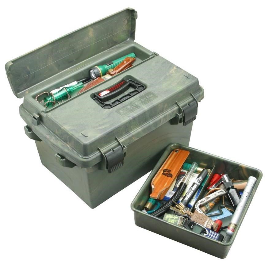 MTM Sportsmen's Plus Utility Dry Box Wild Camo O-Ring Seal 18.5"x13"x10"