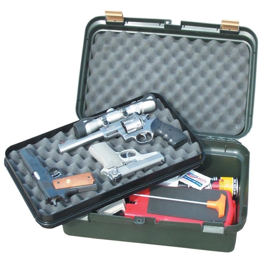 MTM Sportsman's Utility Case Forest Green Locking Handgun and Gear Storage