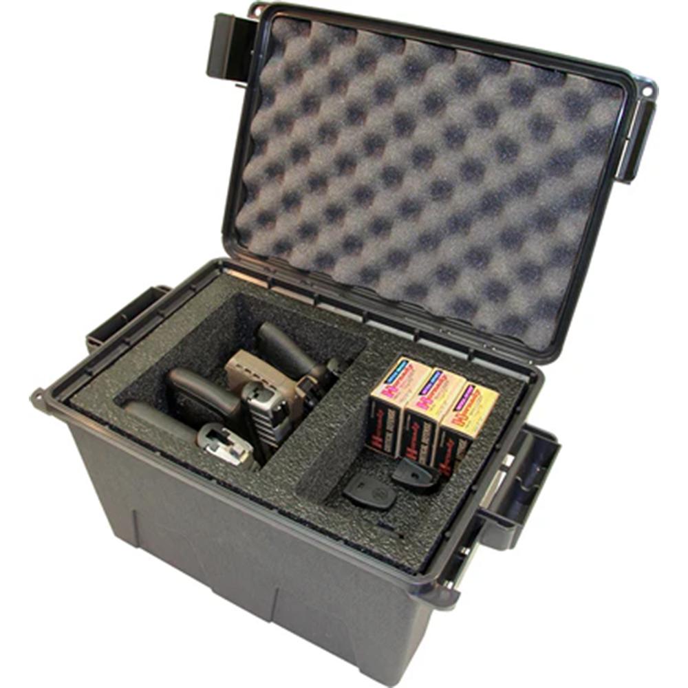 MTM Tactical 4 Pistol Handgun Storage and Transport Case Dark Earth
