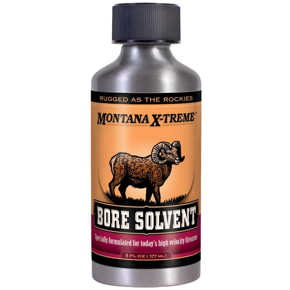Montana X-Treme Bore Solvent 6-Ounce Bottle Firearm Cleaning Formula