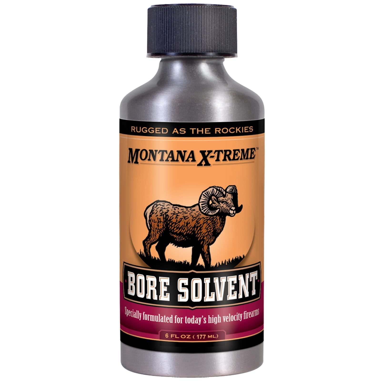 Montana X-Treme Bore Solvent 6-Ounce Bottle Firearm Cleaning Formula
