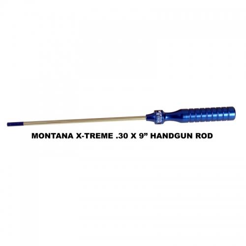 Montana X-Treme .30 Cal 9-Inch Stainless Cleaning Rod for Handguns