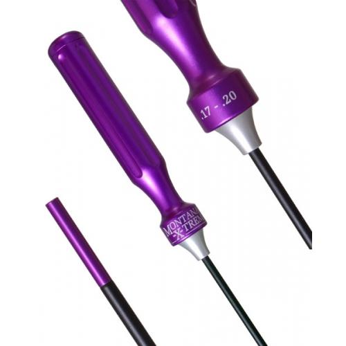Montana X-Treme 36" Small Bore Cleaning Rod 17-20 Caliber Purple