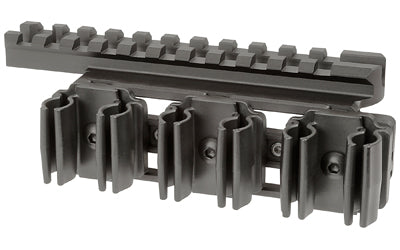 Midwest Industries Side Saddle with Optic Rail for Marlin & Henry, Black MI-ORSH-1894X4