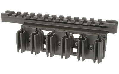 Midwest Industries Side Saddle with Optic Rail for Marlin & Henry 30-30/45-70, Black MI-ORSH-1895X5