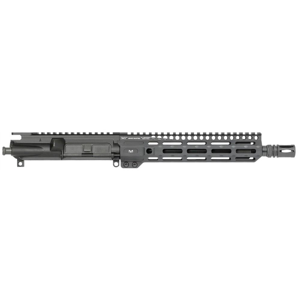 Midwest Industries Carbine AR Upper 5.56 NATO 10.5" Melonite Barrel M-LOK Handguard Black