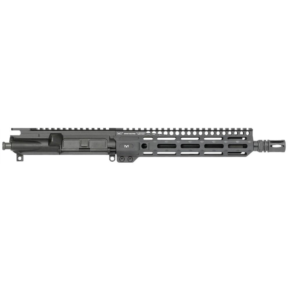 Midwest Industries Carbine AR Upper 5.56 NATO 10.5" Melonite Barrel M-LOK Handguard Black