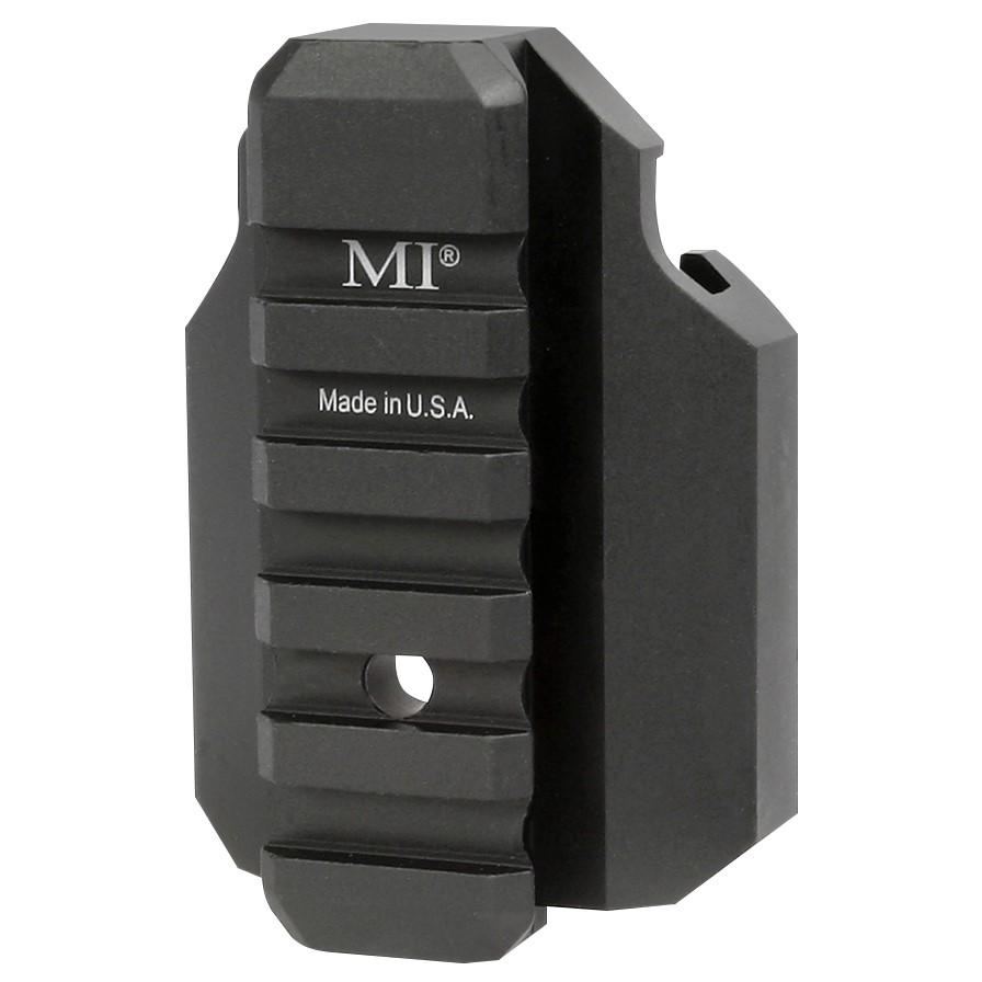 Midwest Industries CZ Scorpion Back Plate Stock Adapter with QD Sling Socket Black