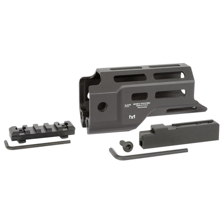 Midwest Industries Ruger Charger M-LOK Handguard 4.875in Black Aluminum