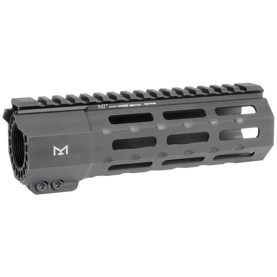Midwest Industries 7.25" M-LOK Suppressor Series Free Float Rail Black
