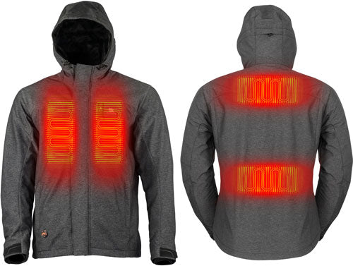 Mobile Warming Men's Heather Gray Adventure Jacket Double Extra Large