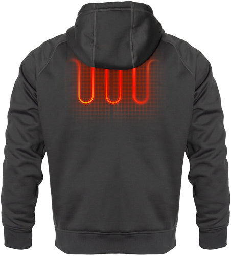 Mobile Warming Men's Dark Gray Phase 2.0 Heated Hoodie Extra Large