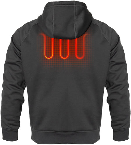 Mobile Warming Men's Dark Gray Phase 2.0 Heated Hoodie Extra Large