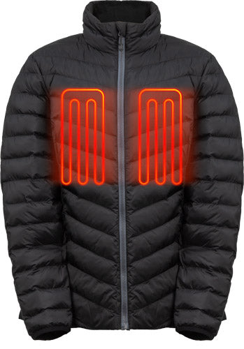 Mobile Warming Women's Xtera Heated Backcountry Jacket Black Large