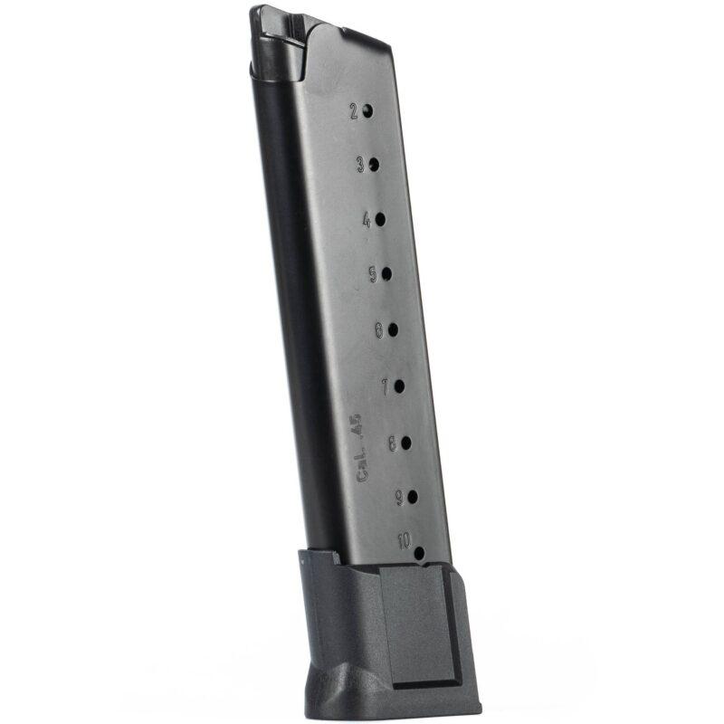 Mec-Gar Anti-Friction 1911 Full Size Handgun Magazine .45 ACP 10 Rounds