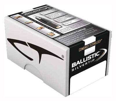 Nosler .277 Diameter 130 Grain Ballistic Silver Tip Boat Tail Bullets 50-Pack