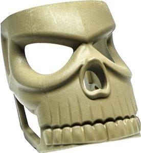 FAB Defense Decorative Skull FDE Insert Compatible with MOJO Magwell Grip