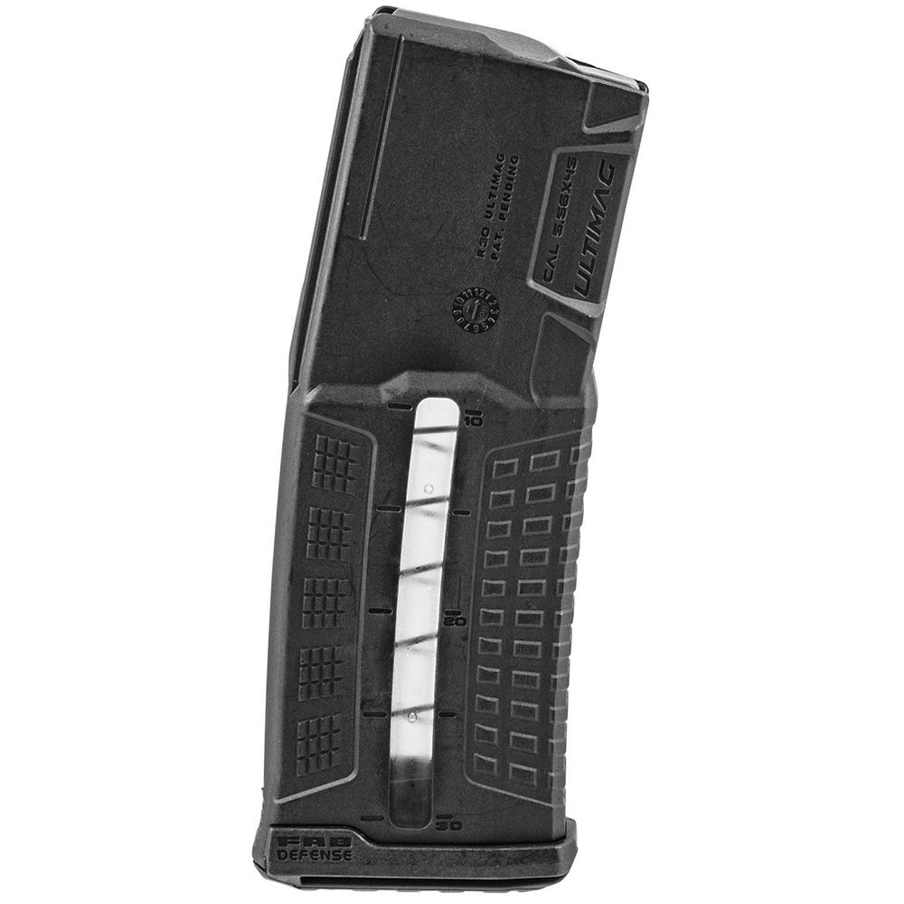 Fab Defense M16/M4/AR-15 Ultimag 5.56x45mm 30-Round Polymer Rifle Magazine