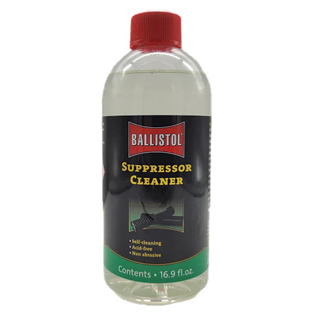 Ballistol Suppressor Cleaner Solution 16.9 oz Non-Aerosol Bottle